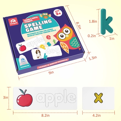 Giáo dục trí nhớ Thẻ flash giấy Hoạt động Flashcards cho trẻ 5 tuổi