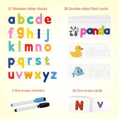 Giáo dục trí nhớ Thẻ flash giấy Hoạt động Flashcards cho trẻ 5 tuổi