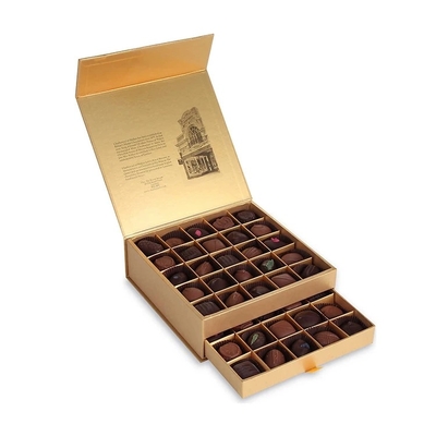 Nine Grids Chocolate Hộp các tông cứng Cấp thực phẩm Hộp lưu trữ ngăn kéo nhiều lưới