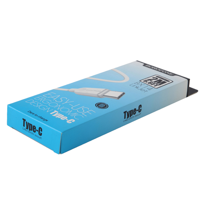Sản phẩm điện tử Folding Hộp Carton In tùy chỉnh Hộp cáp sạc