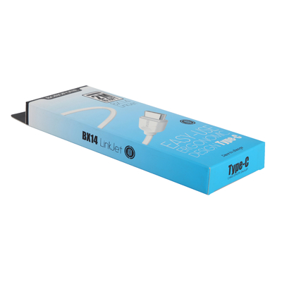 Sản phẩm điện tử Folding Hộp Carton In tùy chỉnh Hộp cáp sạc