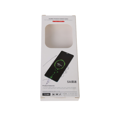 Flash sạc cáp dữ liệu Hộp gấp Hộp carton Tùy chỉnh