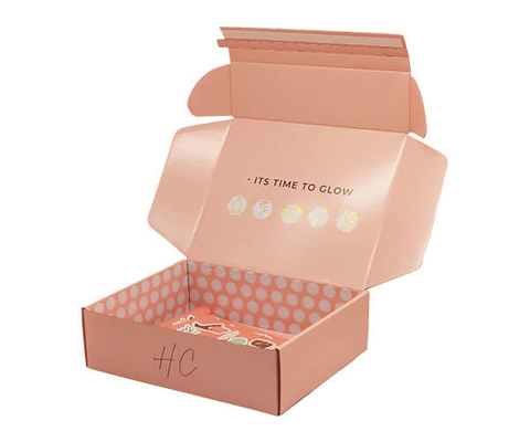 Pantone Color Mailer Hộp vận chuyển Gloss Matt Lamination Hộp thư màu