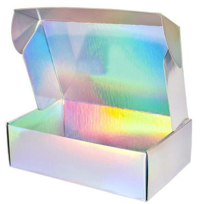 Hộp vận chuyển thư tùy chỉnh bằng laser Hộp đựng thẻ màu CMYK Hộp đựng giày
