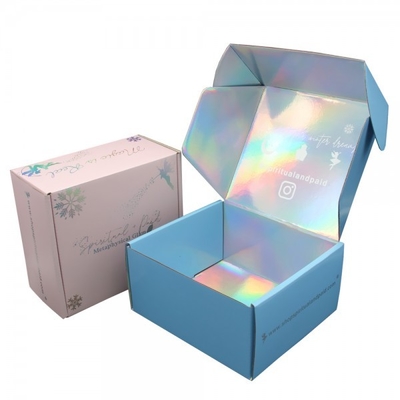 Hộp vận chuyển thư tùy chỉnh bằng laser Hộp đựng thẻ màu CMYK Hộp đựng giày