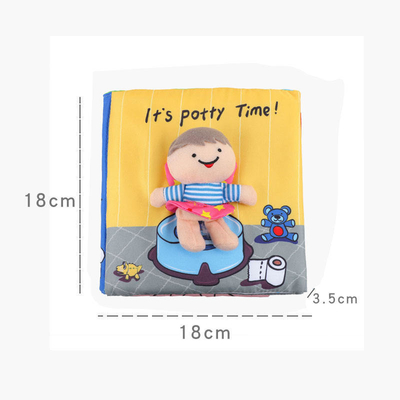 Gloss Matt Lamination Soft Fabric Book Kid Children In sách yên tĩnh