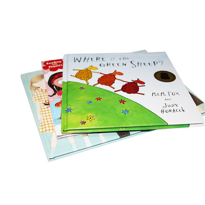 In sách dành cho trẻ em màu CMYK In sách bìa cứng tùy chỉnh để học tiếng Anh