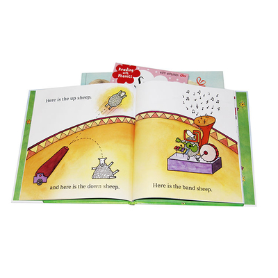 In sách bìa cứng trẻ em đủ màu In sách nghệ thuật 157gsm