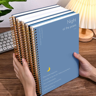 A4 A5 A6 B5 Chủ đề Sổ bìa trắng Sổ tay xoắn ốc dày 128gsm 140gsm