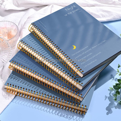A4 A5 A6 B5 Chủ đề Sổ bìa trắng Sổ tay xoắn ốc dày 128gsm 140gsm