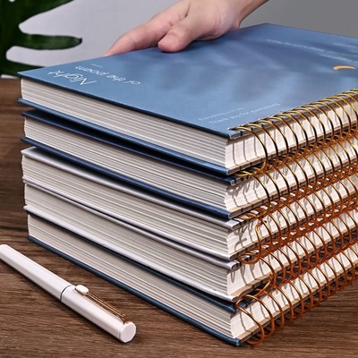 A4 A5 A6 B5 Chủ đề Sổ bìa trắng Sổ tay xoắn ốc dày 128gsm 140gsm