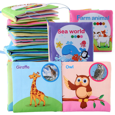 Đồ Chơi Montessori Sách Sơ Sinh Giác Quan Sách Hoạt Động Kỹ Năng Sống Cơ Bản Cho Bé 18 Tháng Tuổi
