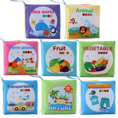 Đồ Chơi Montessori Sách Sơ Sinh Giác Quan Sách Hoạt Động Kỹ Năng Sống Cơ Bản Cho Bé 18 Tháng Tuổi