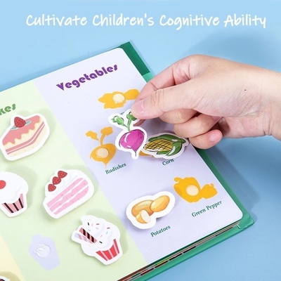 Sedex Mờ Giấy Nghệ Thuật Montessori Sách Yên Tĩnh Đồ Chơi Trẻ Em Dán Sách