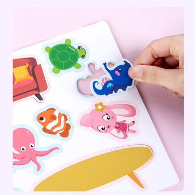 Mầm non Early Learning Sách hoạt động dành cho trẻ mới biết đi Sách dành cho trẻ em 6”X6” đến 10”X10”
