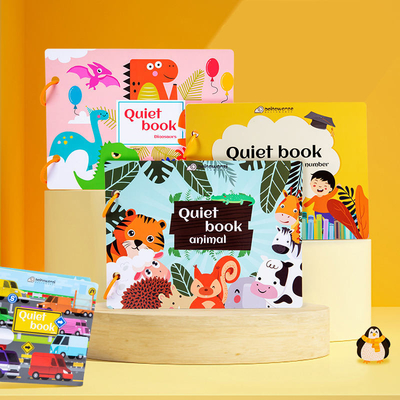 Mầm non Early Learning Sách hoạt động dành cho trẻ mới biết đi Sách dành cho trẻ em 6”X6” đến 10”X10”