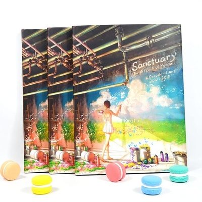 In sách bìa cứng FSC SGS Sách ảnh nghệ thuật CMYK tùy chỉnh