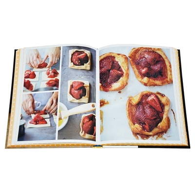 CMYK Color Recipe Cook Book Bìa mềm In sách giấy tráng