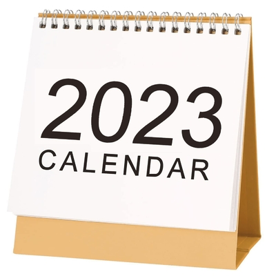2023 In Lịch Hàng Tháng 1400gsm 1800gsm Lịch Để Bàn Bìa Cứng