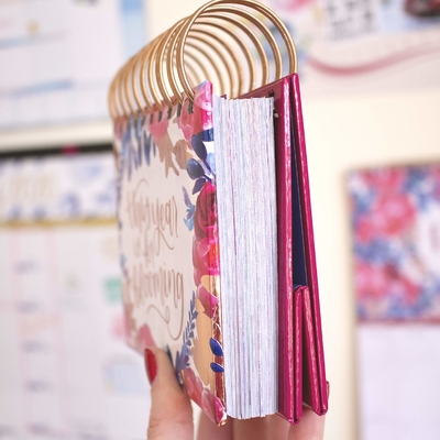 Lịch để bàn in offset đầy màu sắc Lịch bàn giấy 250gsm-400gsm