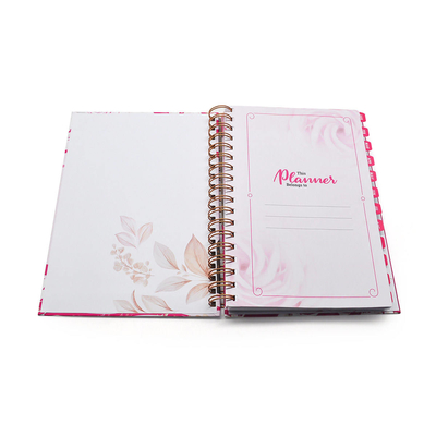 Hot Stamping Xoắn ốc Máy tính xách tay In Tạp chí Tùy chỉnh In sách