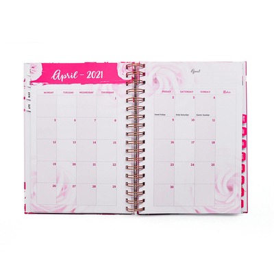 Hot Stamping Xoắn ốc Máy tính xách tay In Tạp chí Tùy chỉnh In sách
