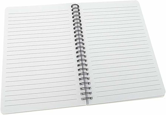 5.5&quot;X8.5'' 6&quot;X9&quot; 8.5&quot;X11&quot; Sổ ghi chép xoắn ốc In nhật ký sổ phác thảo có giới hạn dây