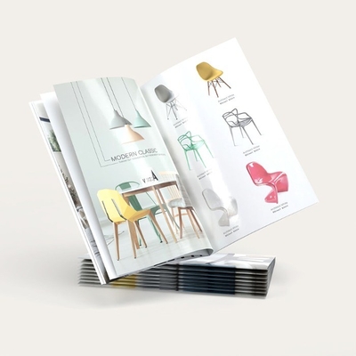 Kích thước tùy chỉnh Danh mục Tạp chí In sách nhỏ In sách giới thiệu