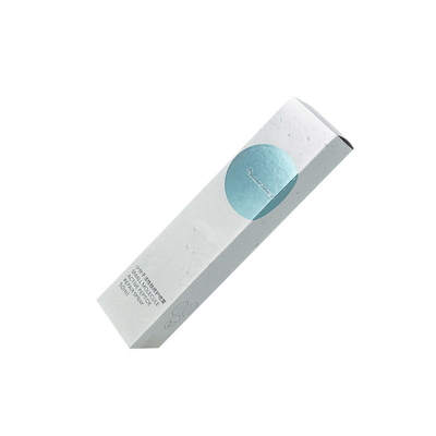 Hộp các tông có thể gập lại màu trắng OEM Hộp giấy mỹ phẩm UV tại chỗ
